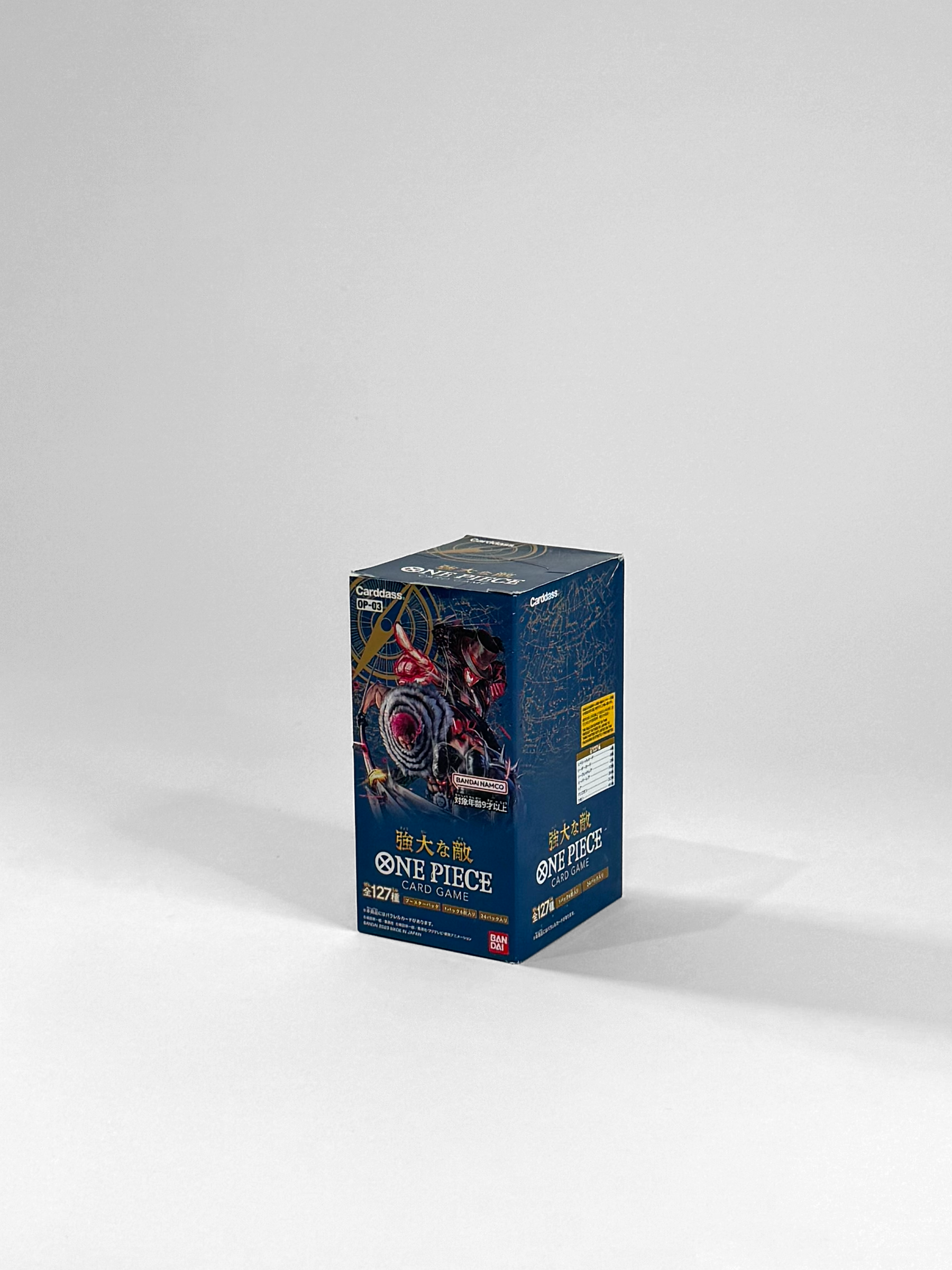 Bandai One Piece Card Game - OP03 Mighty Enemies Wonderbox Hobby Bandai One Piece Card Game - OP03 Mighty Enemies Wonderbox Hobby